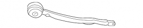 Front lower control arm, front left, BMW X3 E83 03-10 N52, M54