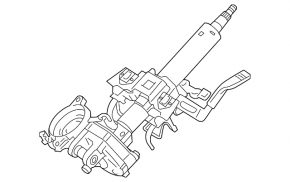 Steering column EUR assembly Mitsubishi Outlander Sport ASX 15-23