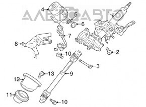 Steering column EUR Mitsubishi Outlander Sport ASX 10-