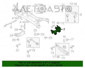 Rear right axle shaft for Suzuki Kizashi 10-15 AWD
