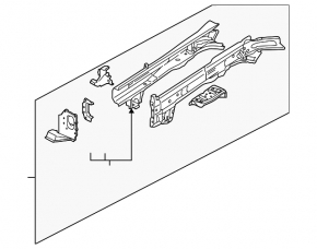 Front left quarter panel for Subaru Outback 10-14