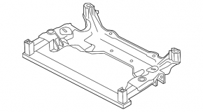 Front subframe Infiniti Q50 14- RWD
