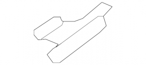 Hood hinge right Infiniti Q50 14-
