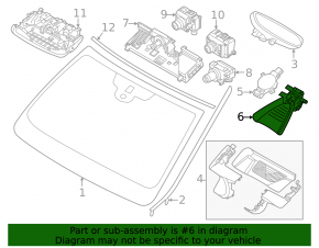 Lane Keeping Camera BMW X1 F48 16-22