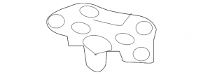 Trunk Door Vibration Damper Honda CRV 23-