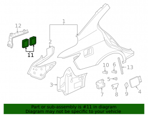 Left Ventilation Shield for Nissan Rogue 14-18