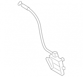 Hyundai Azera 12-17 trunk lock