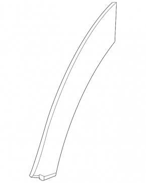 Rear left door arch trim Chevrolet Equinox EV 26-26