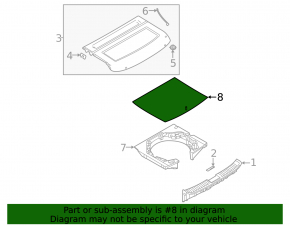 Trunk floor Mazda CX-30 20- black