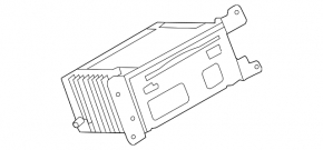 Radio tape recorder Ford Fusion mk5 13-15 SYNC 2