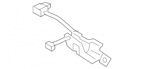 Mazda CX-5 hood lock 17-22