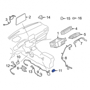 USB Hub Ford Escape MK4 20 -