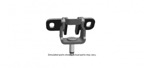 Left tailgate hinge GMC Terrain 18-