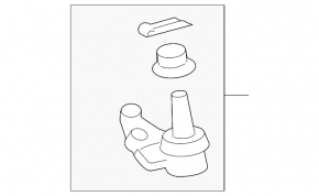 Ball joint front right Lexus ES350 07-12
