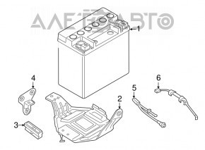 Battery mount for BMW X2 F39 18-23 B46