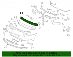 Nissan Pathfinder 13-20 Front Bumper Reinforcement