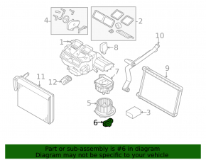 BMW 1 E82 08-13 Heater Resistor