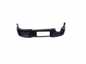Jeep Compass 19-20 rear bumper lip structure, left exhaust under towbar, Trailhawk