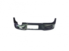 Jeep Compass 19-20 rear bumper lip structure, left exhaust under towbar, Trailhawk