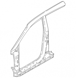 Kia Sportage 20-22 right center pillar