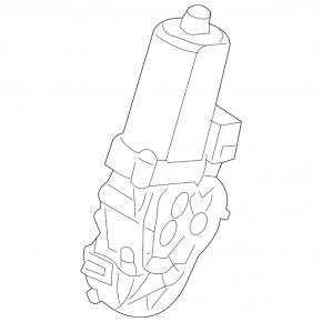 Ford Flex 13 driver's seat longitudinal adjustment motor