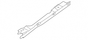 Front left fender bracket Audi A3 8V 16-18 e-tron center
