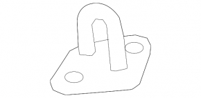 Nissan Rogue 14-20 Tailgate Lock Hook