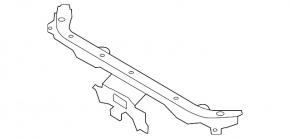 Nissan Versa 1.8 10-12 TV radiator panel