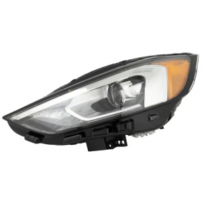 Left front headlight assembly for Ford Edge 19-24 BI-LED type 2, sand