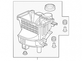 Honda Civic X FC 16-21 1.5T Air Filter Housing Assembly