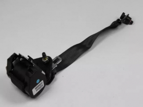 Seat belt rear right Fiat 500 12-19 black