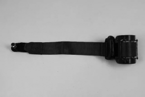 Seat belt rear right Fiat 500 12-19 black
