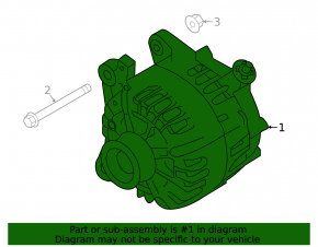 Generator Nissan Rogue Sport 17-19