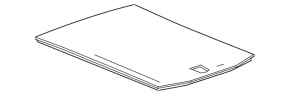 Trunk floor Cadillac CTS 14-