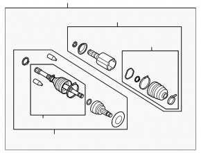 Subaru b10 Tribeca front right axle drive