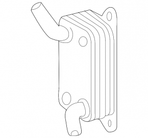 Automatic transmission oil cooler Lexus UX200 19-