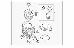 Nissan Leaf 13-17 gearshifter