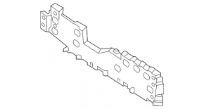 Arch trim right lower VW Atlas 18 - black, scratch