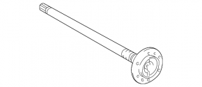 Drive axle shaft rear right Lexus GX470 03-09