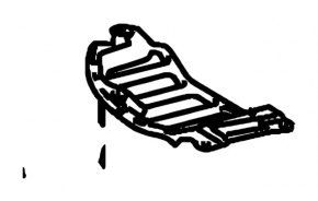 Central underbody protection for Toyota Rav4 13-18