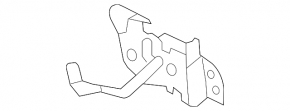 Mitsubishi Outlander Sport ASX 20-25 Hood Lock