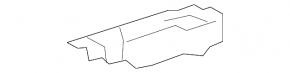 Seal of the front left door casing front Lexus UX200 UX250h 19-
