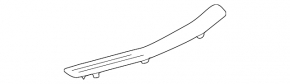 Rear left door sill trim for Toyota Camry v30 2.4