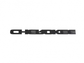 Grand Cherokee Emblem Front Right Door Jeep Grand Cherokee WK2 11-21 Black with Chrome