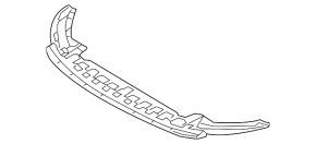 Front bumper protection Audi A3 8V 15-16 S-line