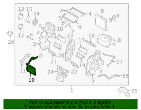 Kia Sportage 17 heater radiator