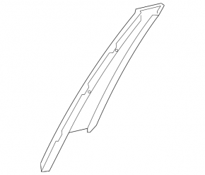 Mercedes H247 GLA 20-26 front right side door trim