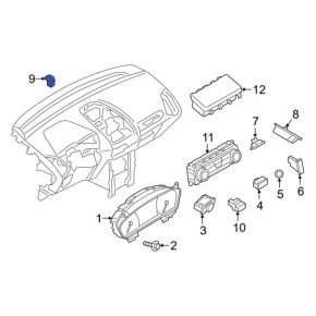 Ford Escape MK3 17-19 Light Sensor