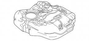 Fuel tank Ford Focus mk3 11-18