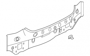 Rear Panel Infiniti QX30 17-19 2 parts